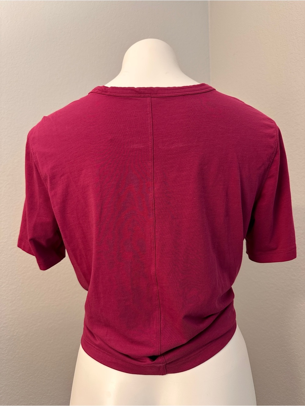 Lululemon Raspberry Twist-Front Crop Top - Picture 3 of 8